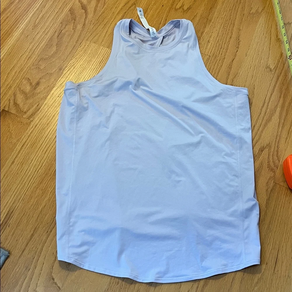 Lululemon All Tied Up Tank Top size 6 lavender dew